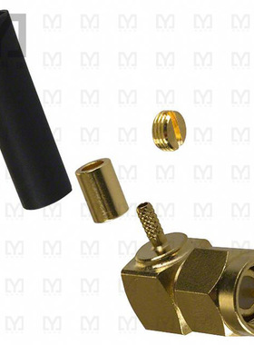 132173【CONN SMA PLUG R/A 50 OHM SOLDER】