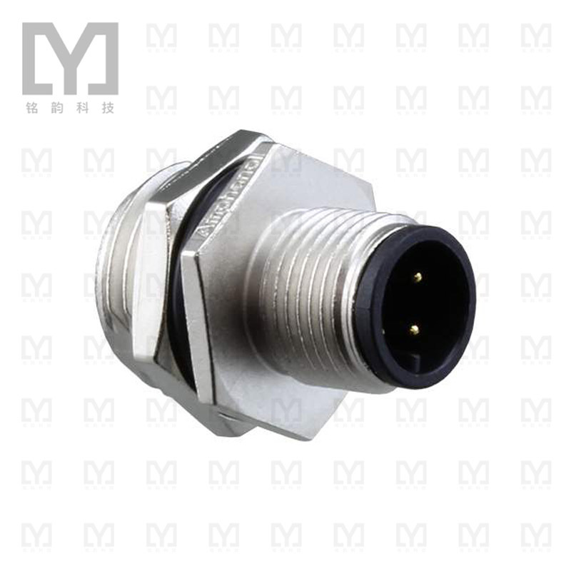 M12A-04PMMS-SH8002【M12 PANEL SOLDER CONN】