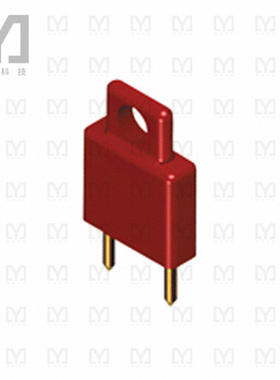 1462R【PLUG SHORTING INSULATED RED】