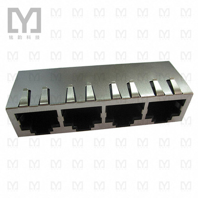ARJ14A-MESD-MU2【CONN MAGJACK 4PORT 100 BASE-T】
