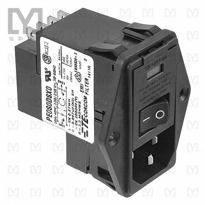 5-6609929-2【PWR ENT MOD RCPT IEC320-C14 PNL】