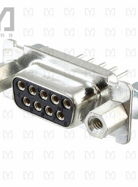 DEMN-9S-N-A197【CONN DSUB RCPT 9POS PNL MNT SLDR】