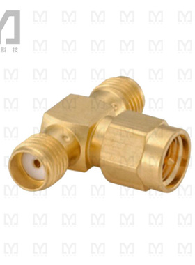 32S301-K00L5【ADAPT SMA PLUG - 2 SMA JACK T】