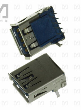 GSB311131HR【CONN RCPT USB3.0 TYPEA 9POS R/A】