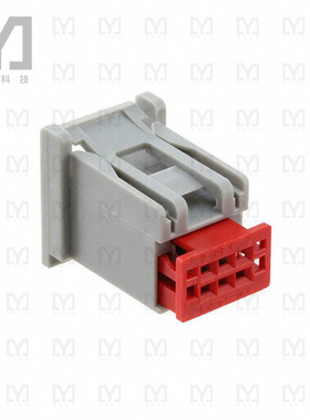 0307001060【CONN FEMALE 6POS DUAL GRAY】