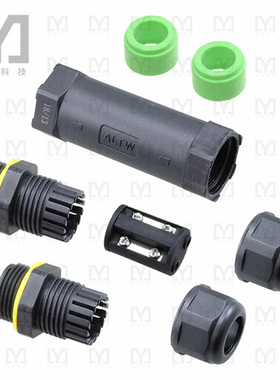 SC-L-UL13-05-GN【CONN CABLE JOINER BLACK/GREEN】