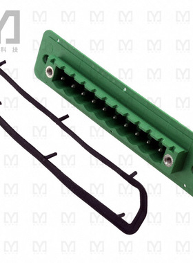 1899061【TERM BLK HEADER 10POS GREEN】