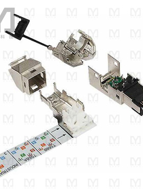 130E405042-E【CAT 6A RJ45 FIELD PLUG PRO 360】