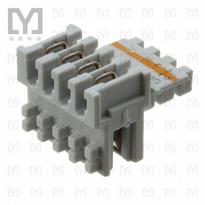 284932-4【CONN RCPT 4POS IDC 22-24AWG TIN】