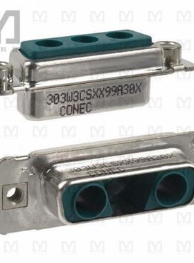 303W3CSXX99A30X【CONN D-SUB HOUSING RCPT 3POS】