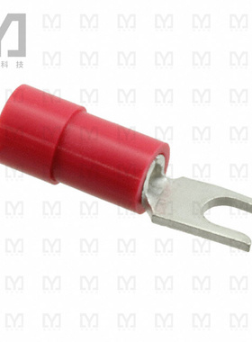 0191310045【CONN SPADE TERM 18-22AWG #4 RED】