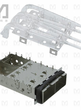 2007180-1【CONN SFP+ CAGE 1X2 PRESS-FIT R/A】