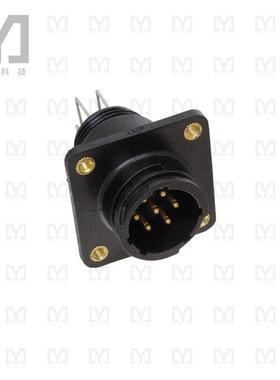 1-796435-2【CONN RCPT MALE 7POS GOLD SOLDER】