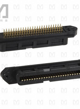 553443-4【CONN RCPT 50POS VERT PRESS-FIT】