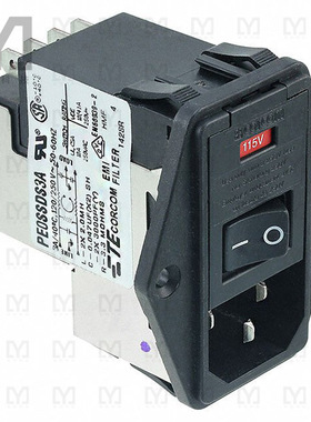 7-6609928-7【PWR ENT MOD RCPT IEC320-C14 PNL】