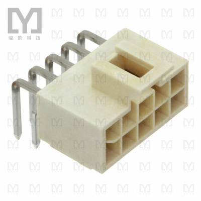 1053142210【CONN HEADER R/A 10POS 2.5MM】