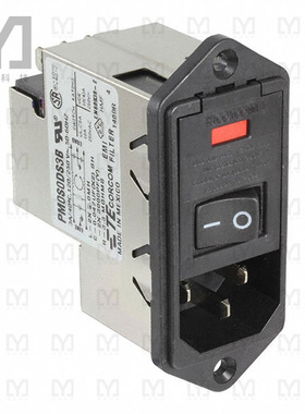 8-6609940-3【PWR ENT MOD RCPT IEC320-C14 PNL】