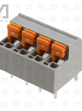 OSTHD040080【TERM BLOCK 4POS 5.08MM PCB】