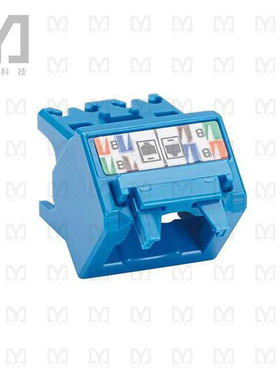 CJUDCAPBU-C【CAT6A UP/DOWN 45 DEGREE TG WIREC】