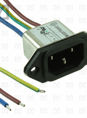 1-6609987-4【PWR ENT RCPT IEC320-C14 PNL WIRE】