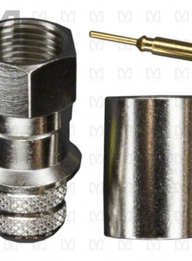 222175【CONN F PLUG STR 75 OHM CRIMP】