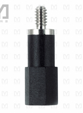 5699-0【ADAPT 6/32 SCRW TO BAN JACK BLK】