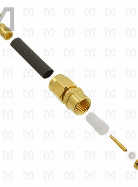 132193RP【CONN RPSMA PLUG STR 50OHM SOLDER】