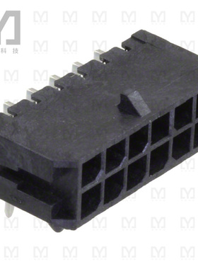 0430451200【CONN HEADER R/A 12POS 3MM】