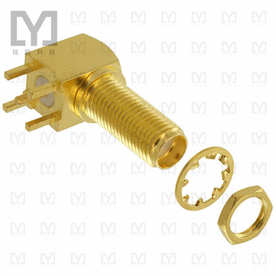 132203-12【CONN SMA JACK R/A 50 OHM PCB】