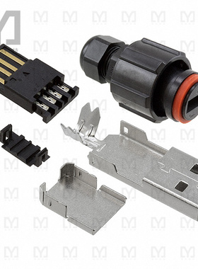 1954637-1【CONN PLUG USB2.0 TYPEA 4POS SLD】