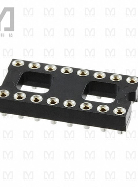 114-87-316-41-134161【CONN IC DIP SOCKET 16POS GOLD】