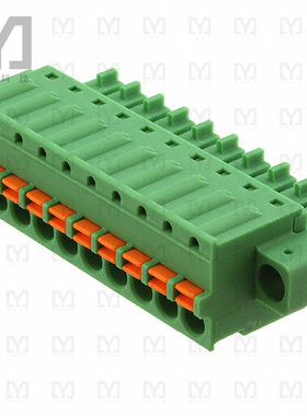 1851313【TERM BLOCK PLUG 10POS STR 3.81MM】