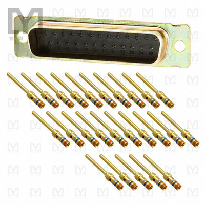 1757819-8【CONN D-SUB PLUG 25POS CRIMP】