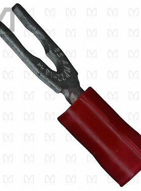 53241-1【CONN SPADE TERM 16-22AWG #8 RED】