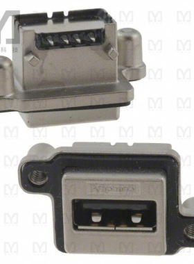 MUSB-A111-30【CONN RCPT USB2.0 TYPEA 4P PCB RA】