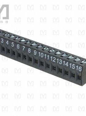 0395300116【TERM BLOCK PLUG 16POS STR 5.08MM】