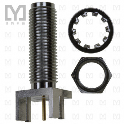 CONSMA003.031-L【CONN SMA RCPT STR 50OHM EDGE MNT】