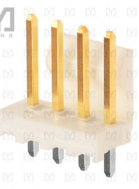 0026614040【CONN HEADER VERT 4POS 3.96MM】