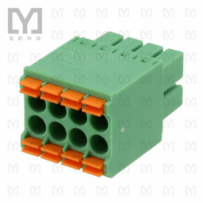 1790124【TERM BLOCK PLUG 8POS STR 3.5MM】