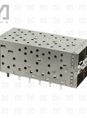 SFPP-3130-L【CONN SFP+ RCPT W/CAGE 2X2 80P RA】
