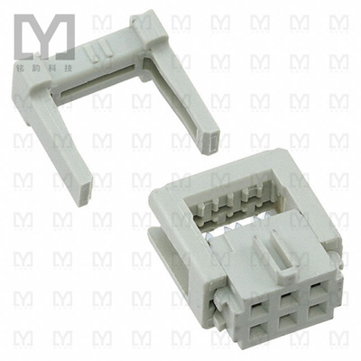 09185066813【CONN RCPT 6POS IDC 26-28AWG】