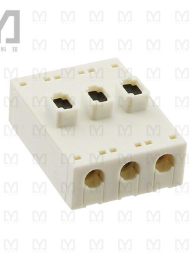 009286003021906【CONN JUNCT 3POS POKE-IN 18-26AWG】