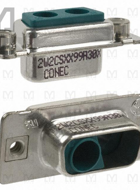 302W2CSXX99A30X【CONN D-SUB HOUSING RCPT 2POS】