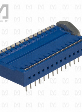 28-526-10【CONN IC DIP SOCKET ZIF 28POS TIN】