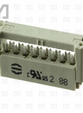 09185166803【CONN RCPT 16POS IDC 26-28AWG】