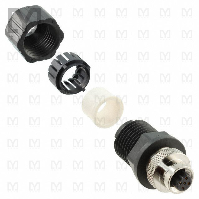 HDM12PF05B1ST【CONN PLUG FMALE 5POS GOLD SOLDER】