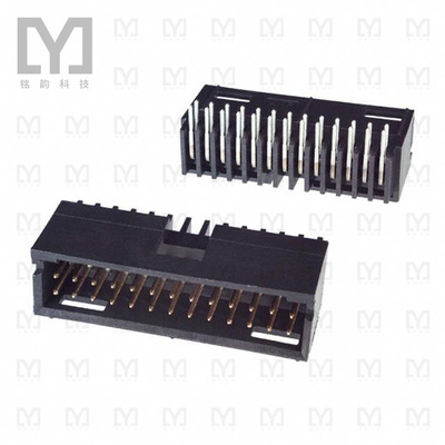 6-102617-1【CONN HEADER R/A 26POS 2.54MM】