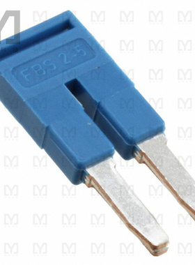 3036877【JUMPER TERM BLK 2POS FLAT PIN】