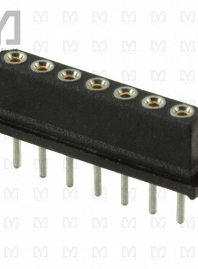 M80-8970701【CONN RCPT 7POS 0.079 GOLD PCB】