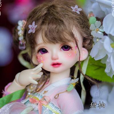 BJD/SD娃娃Guard-Love gl 6分双关节天使体娃 甜柚 特殊肤色 裸娃